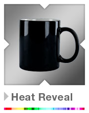 Colour change heat mug